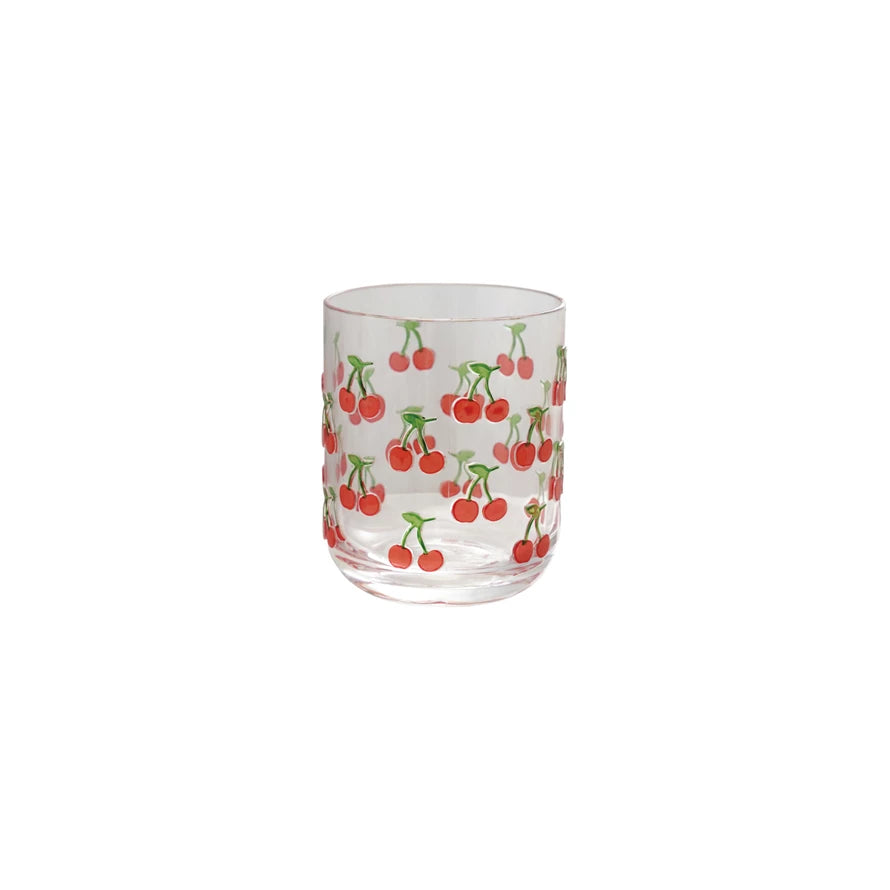 14 oz. Acrylic Drinking Glass with Cherries