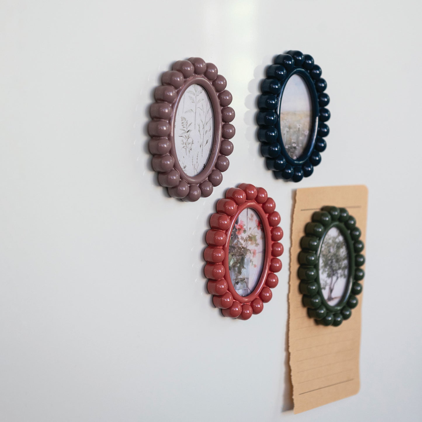 Resin Ball Photo Frame Magnet