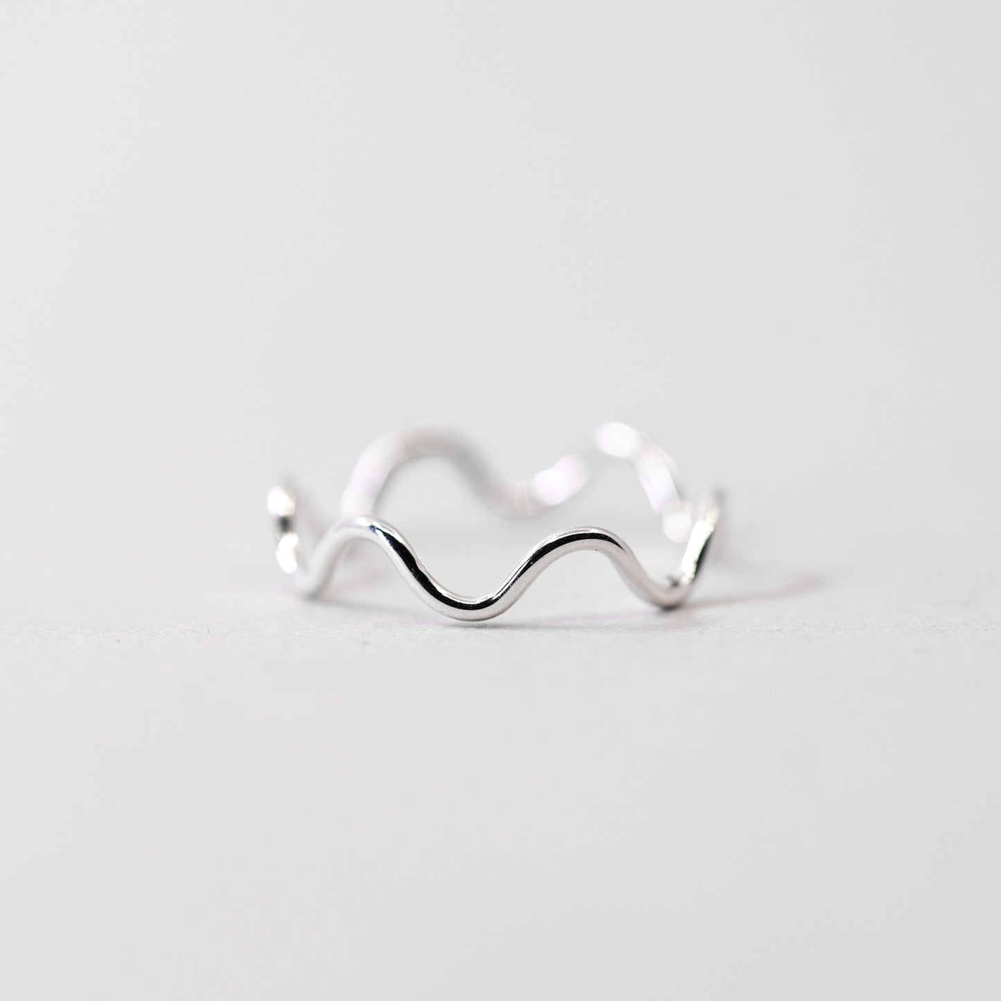 Wiggle Wavy Ring - Sterling Silver