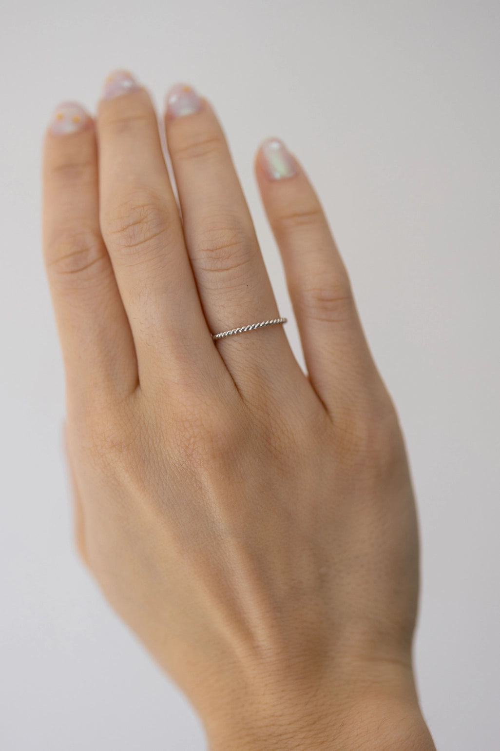 Twist Stacking Ring - Sterling Silver