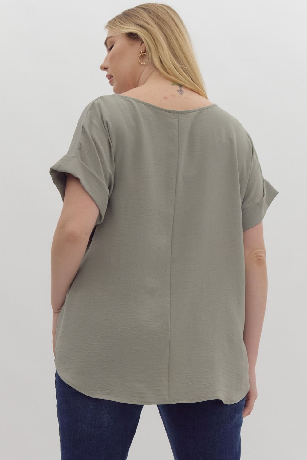 Scoop Neck Top (S-2X)