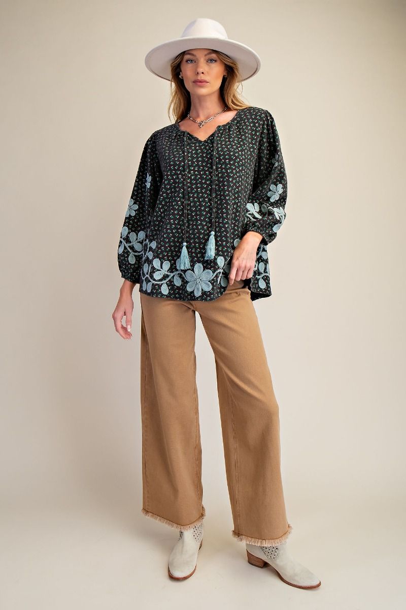 Patterned Top