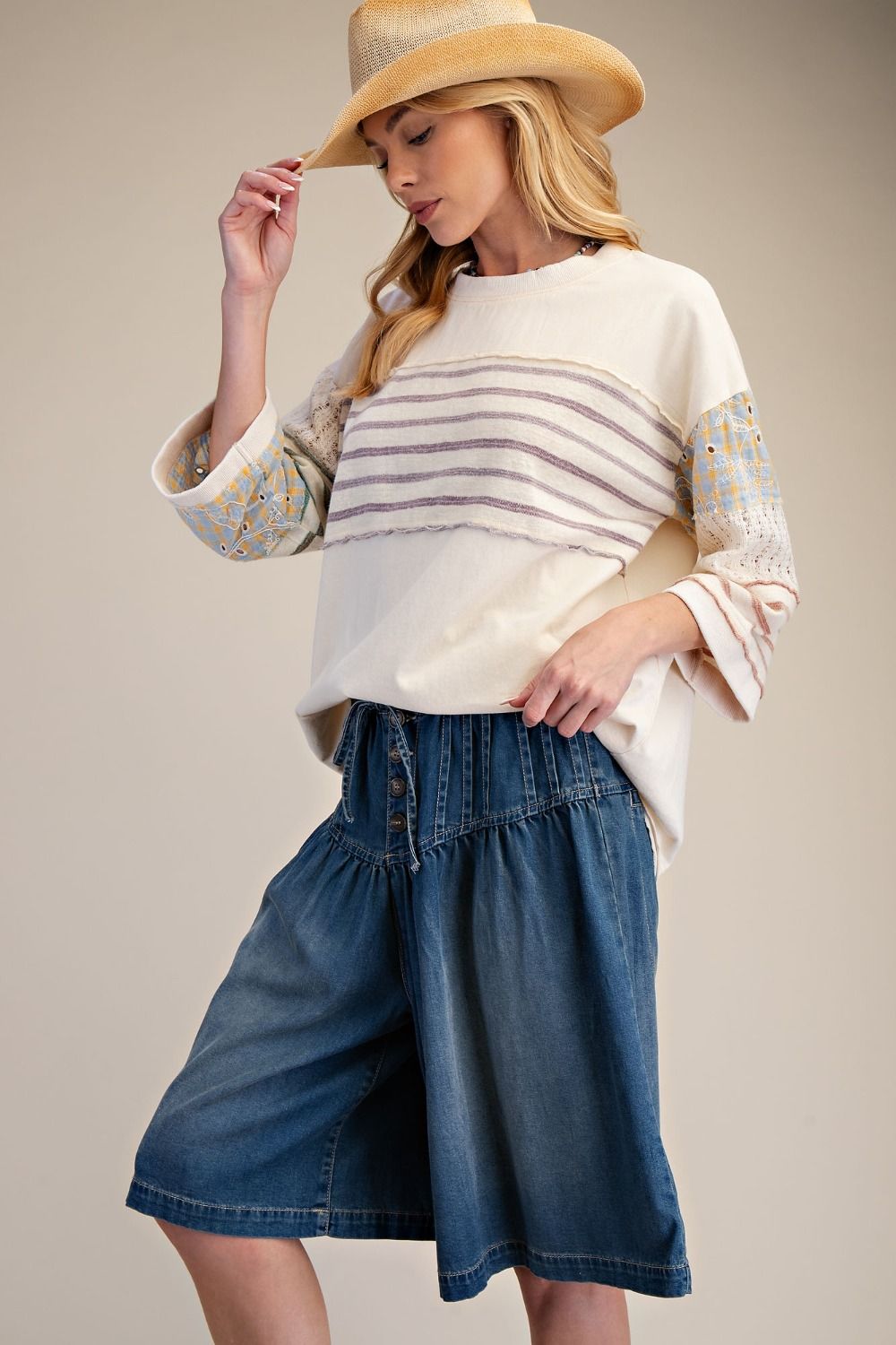 Printed Relaxed Top