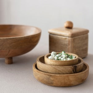 Mango Wood Bowls