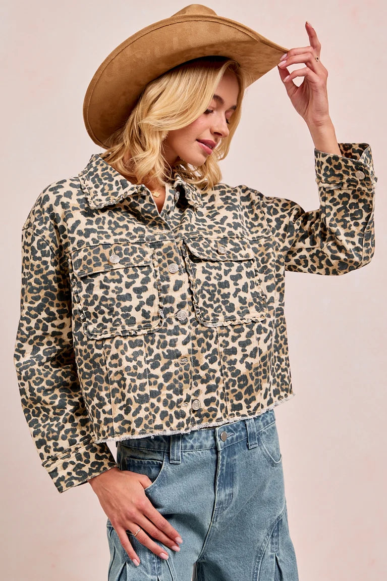 Leopard Print Jacket