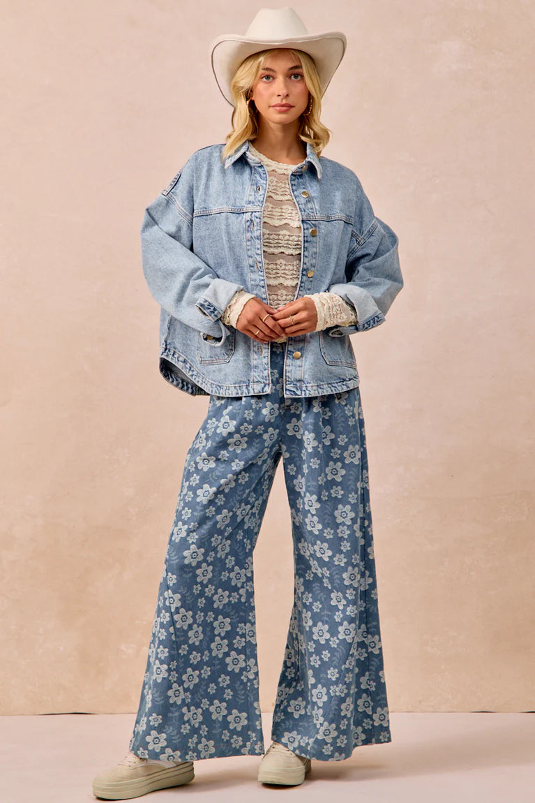 Washed Denim Jacket