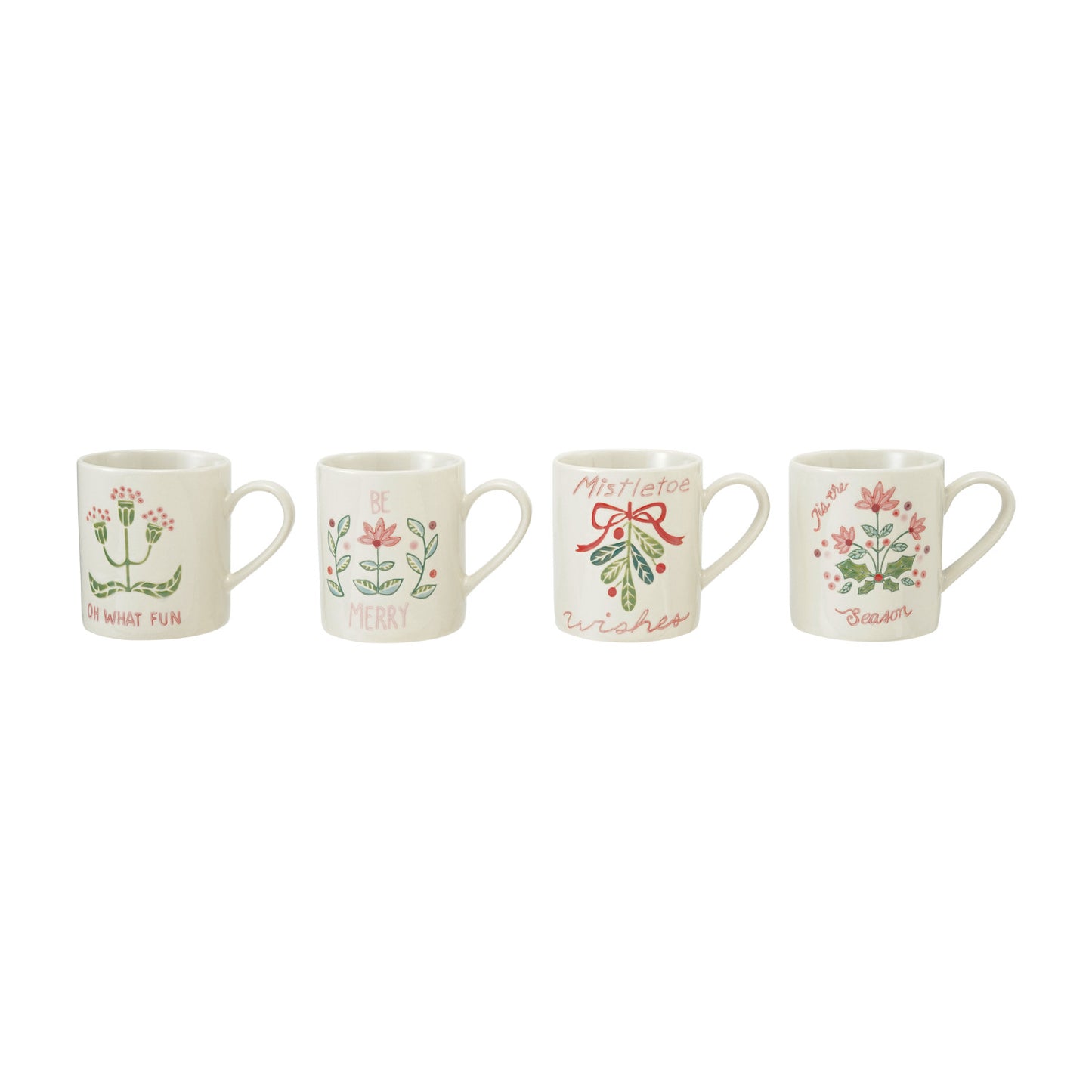 Hand-Painted Stoneware Mug