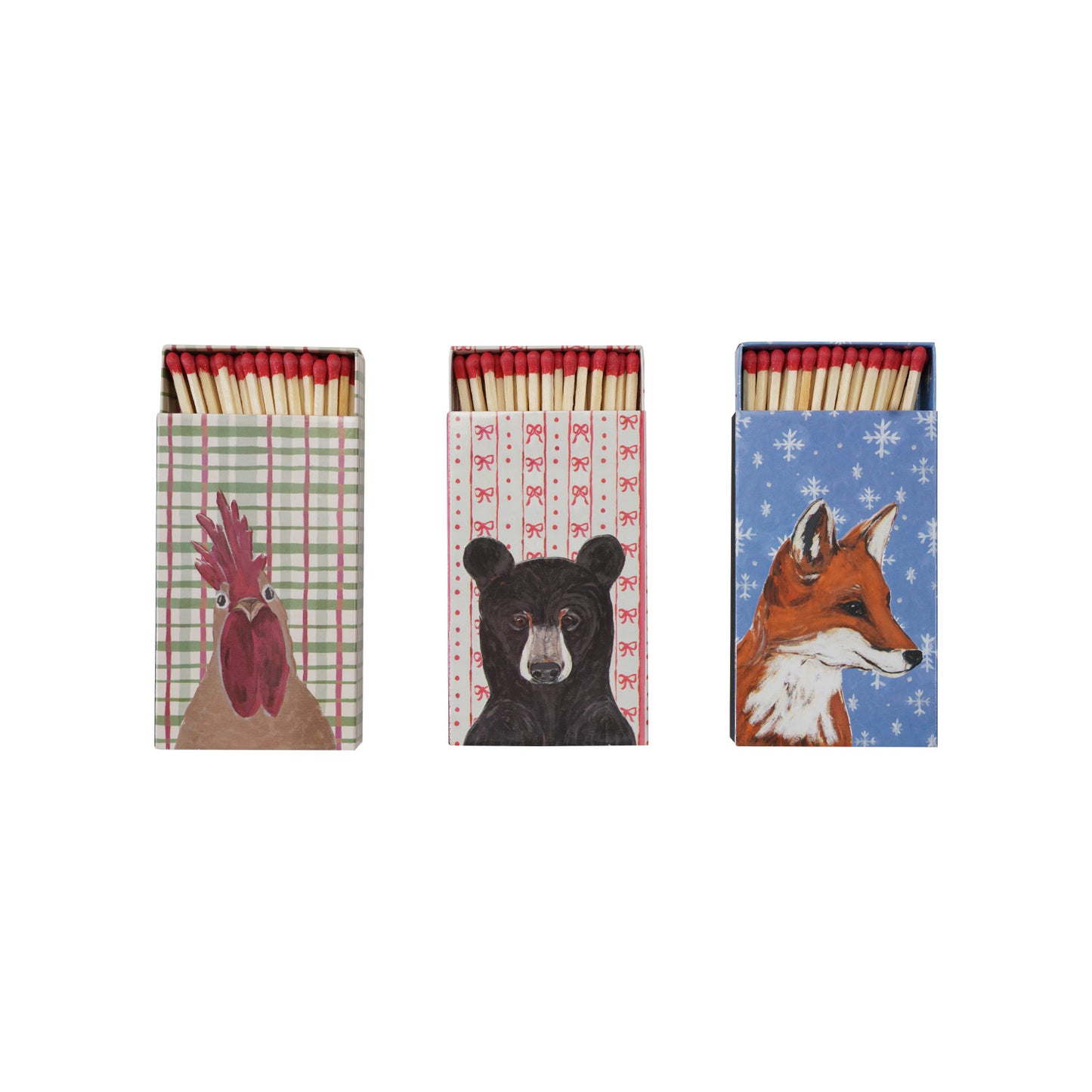 Matches In Animal Matchbox