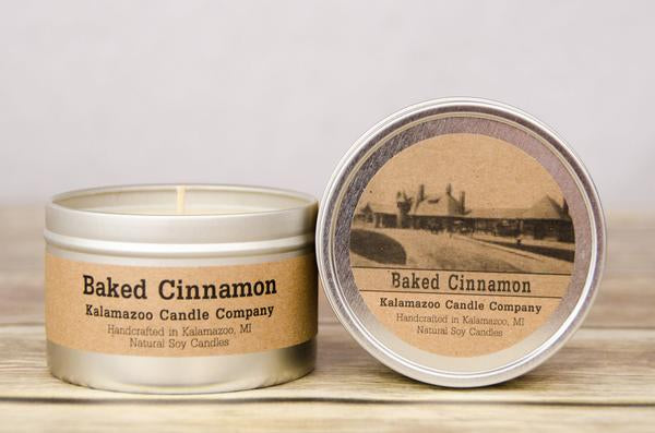 Baked Cinnamon Candle
