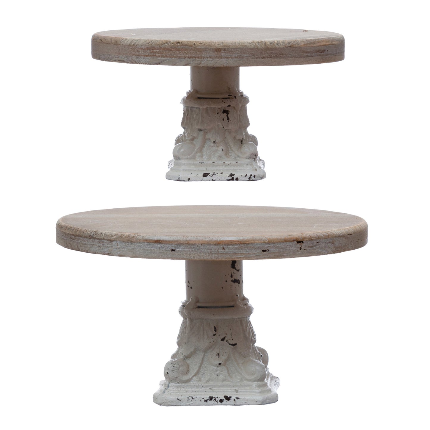 Wood & Metal Pedestals