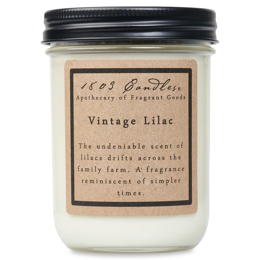 1803 Candle -  Vintage Lilac - 14 oz. Glass Jar