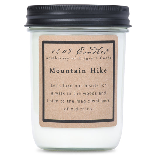 1803 Candle - Mountain Hike - 14 oz. Glass Jar