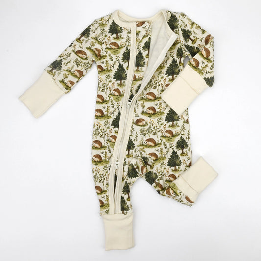 Organic Cotton Onesie - Hedgehog
