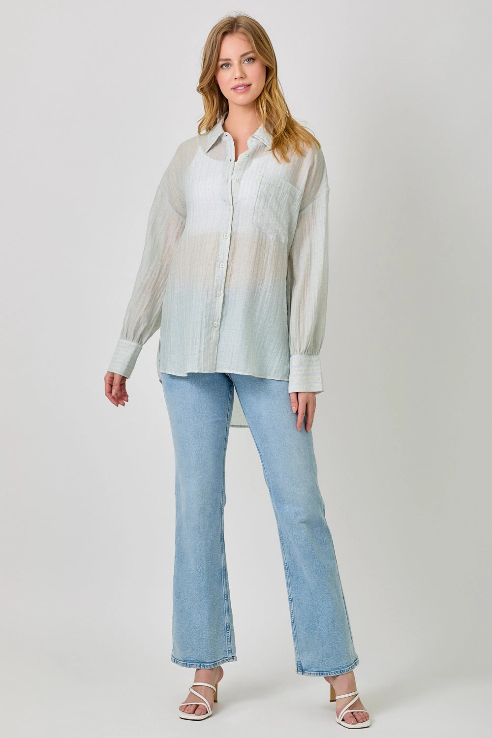 Oversized Button Up Shirt