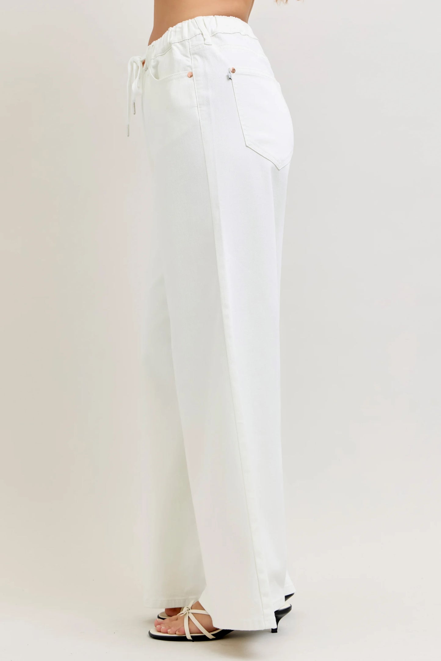 Judy Blue HW Featherweight Palazzo Pants