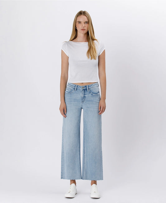 High Rise Wide Leg Jeans