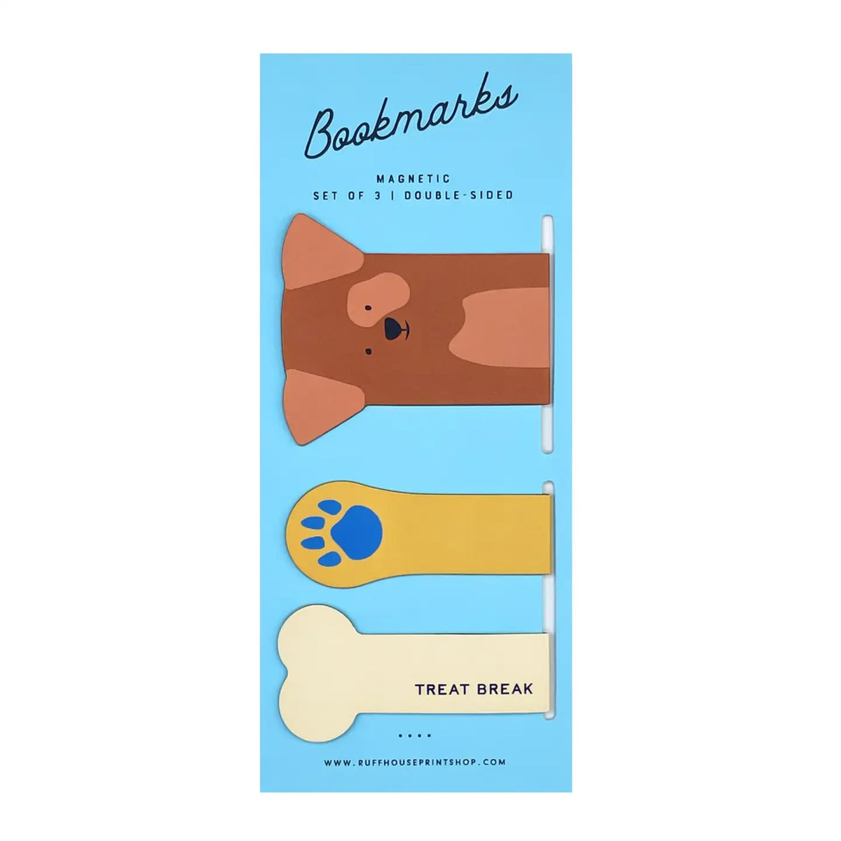 Dog Magnetic Bookmark Set