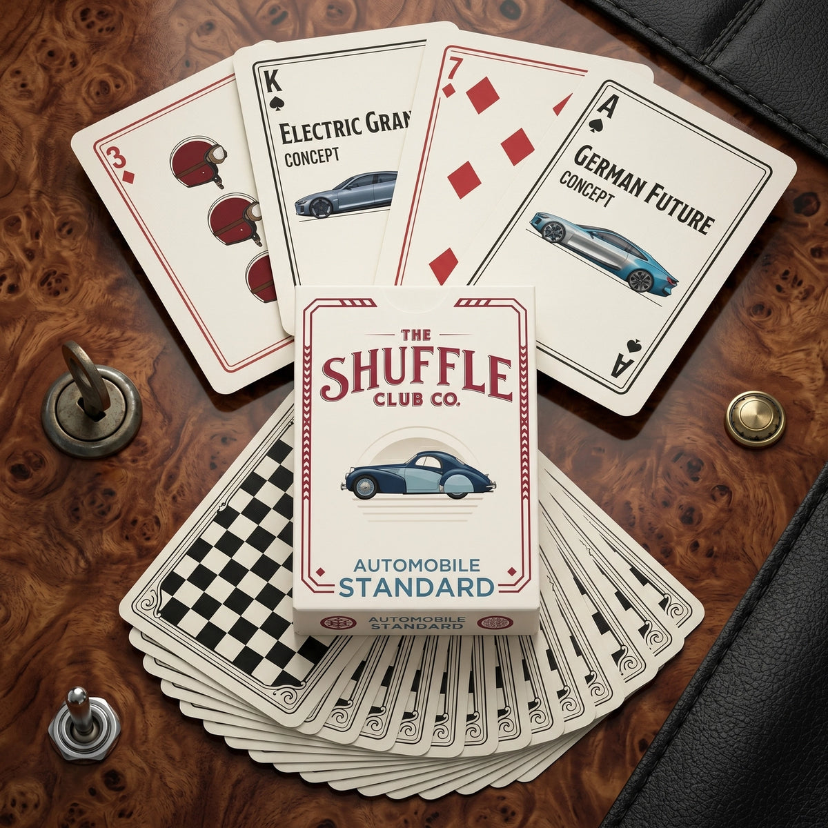 Classic Cars Auto Playing Cards