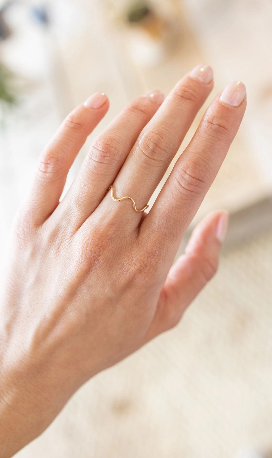 Wiggle Ring - Gold Filled