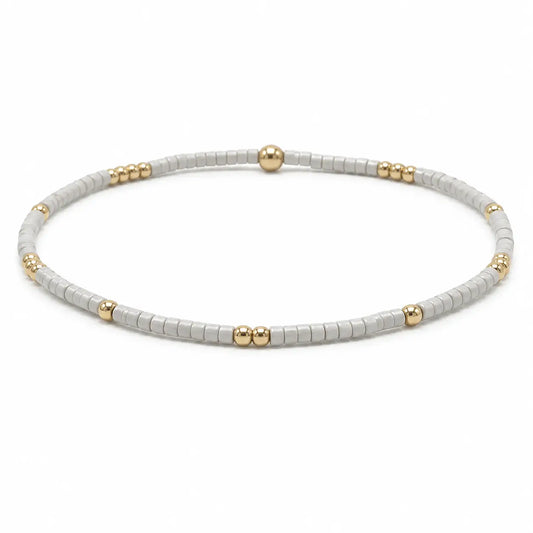Newport Gold Filled Waterproof Bracelet in Champagne