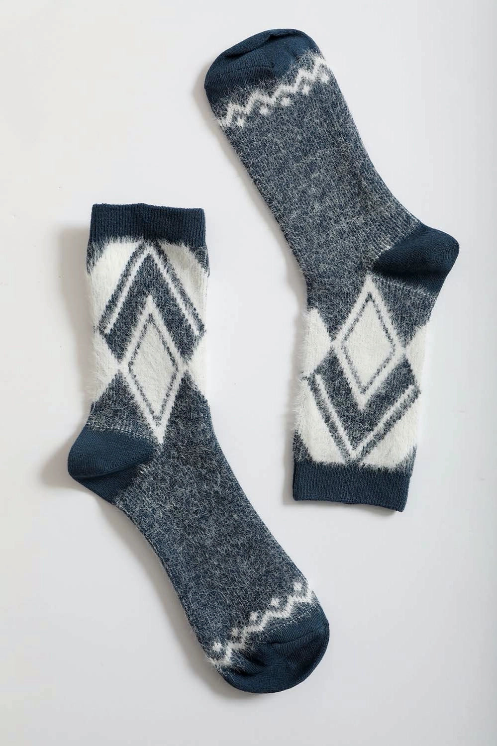 Diamond Pattern Socks