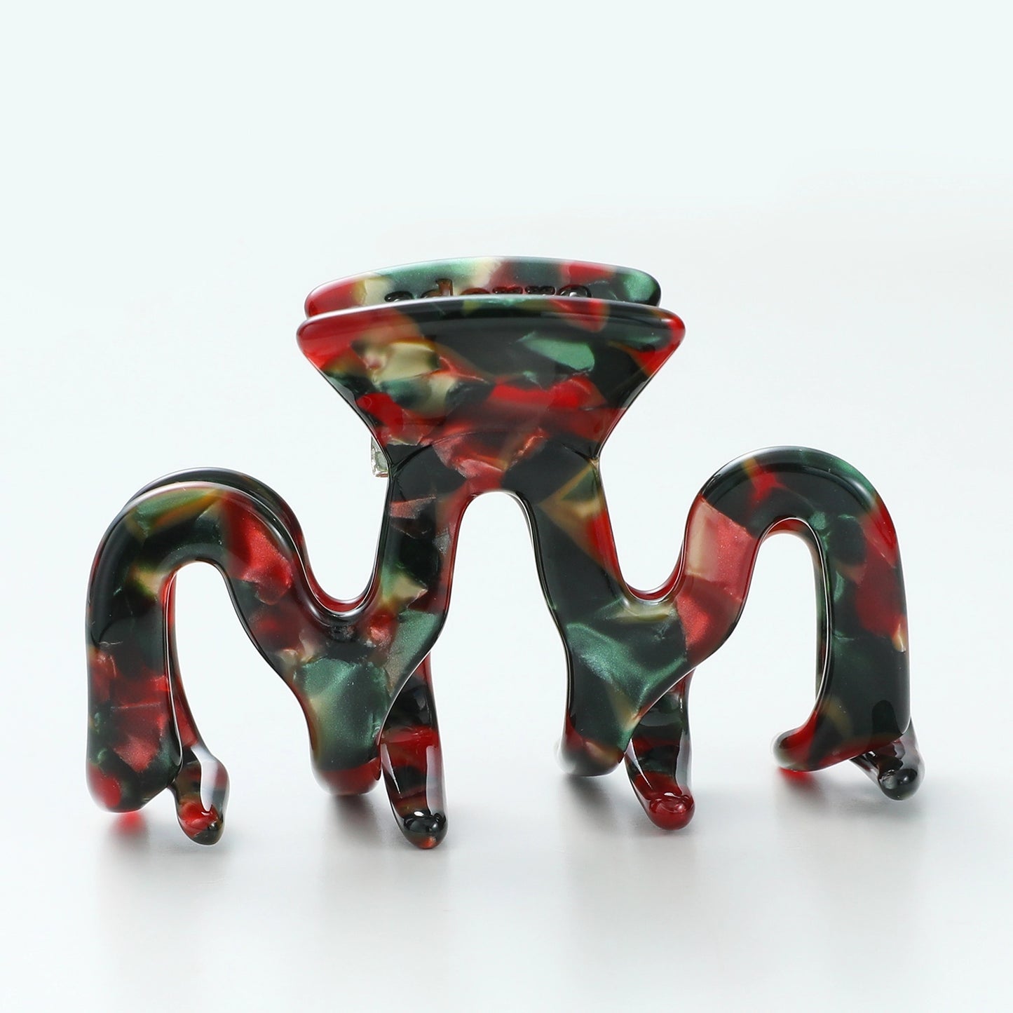 Vintage Christmas Claw Clip