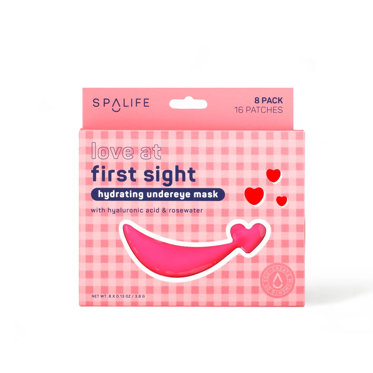 Valentines' Day Love At First Sight Hydrating Undereye Masks - 8 Packs