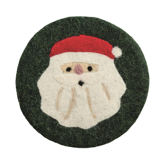 Holiday Felted Trivet