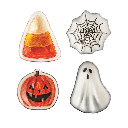 Halloween Tidbit Plates