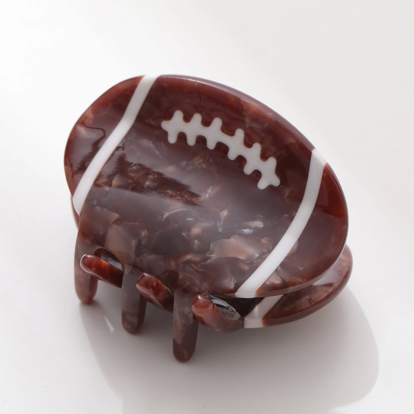 Mini Football Claw Clip