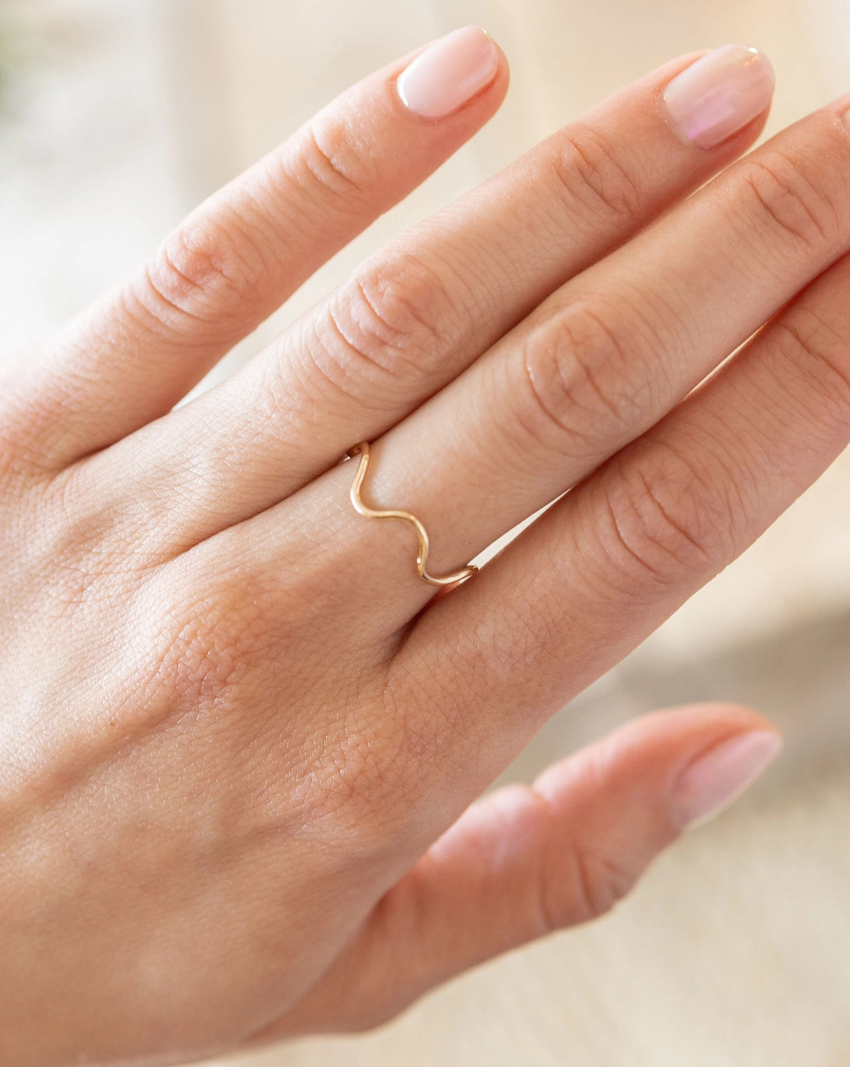 Wiggle Ring - Gold Filled