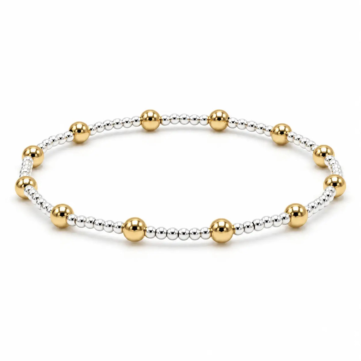 Malibu Mix Silver And Gold Bracelet