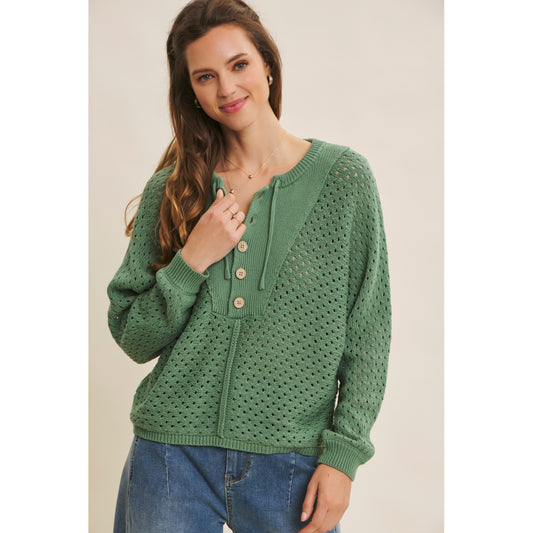 Oversized Textured Pullover Sweater