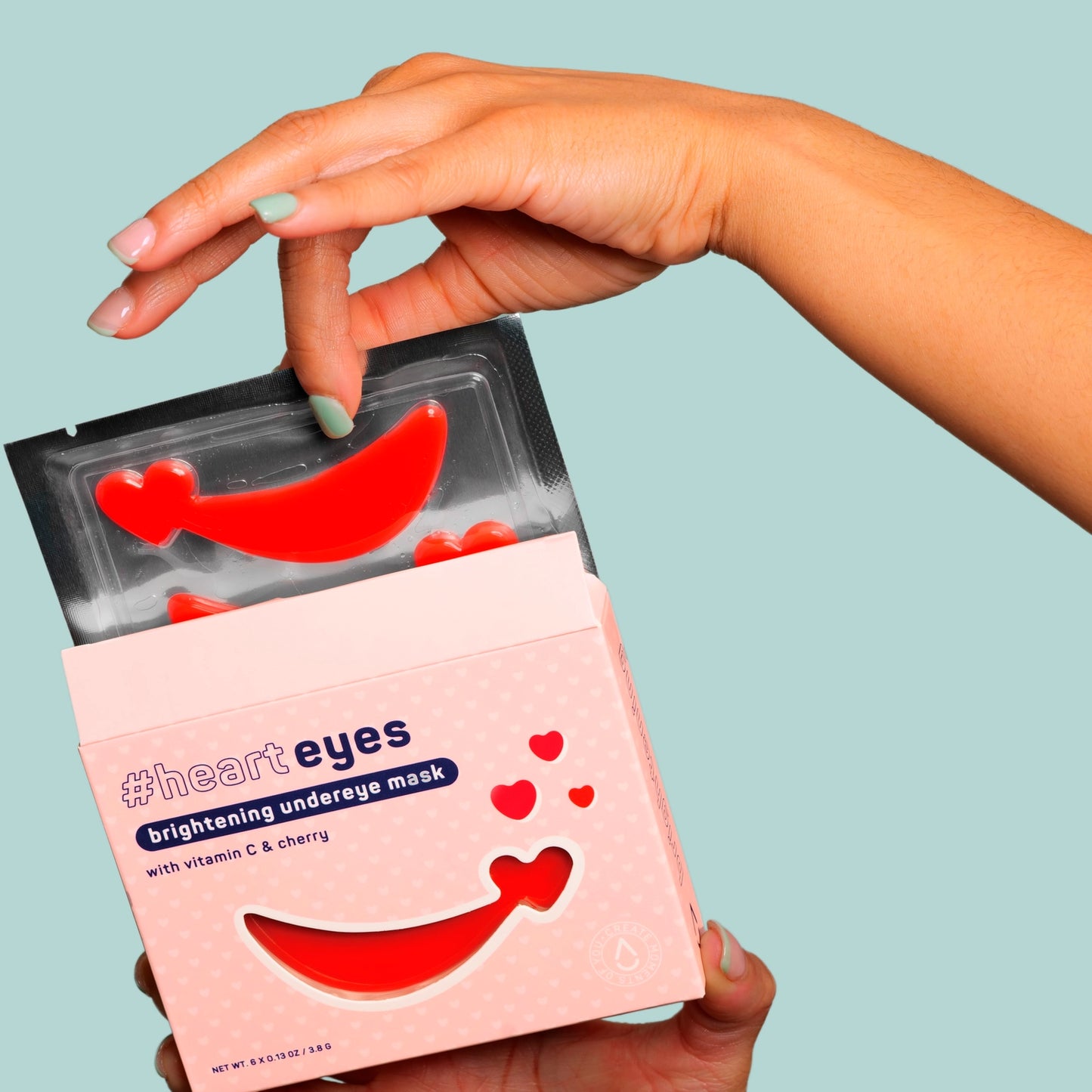 Valentines' Day #Hearteyes Brightening Undereye Masks - 8 Pack