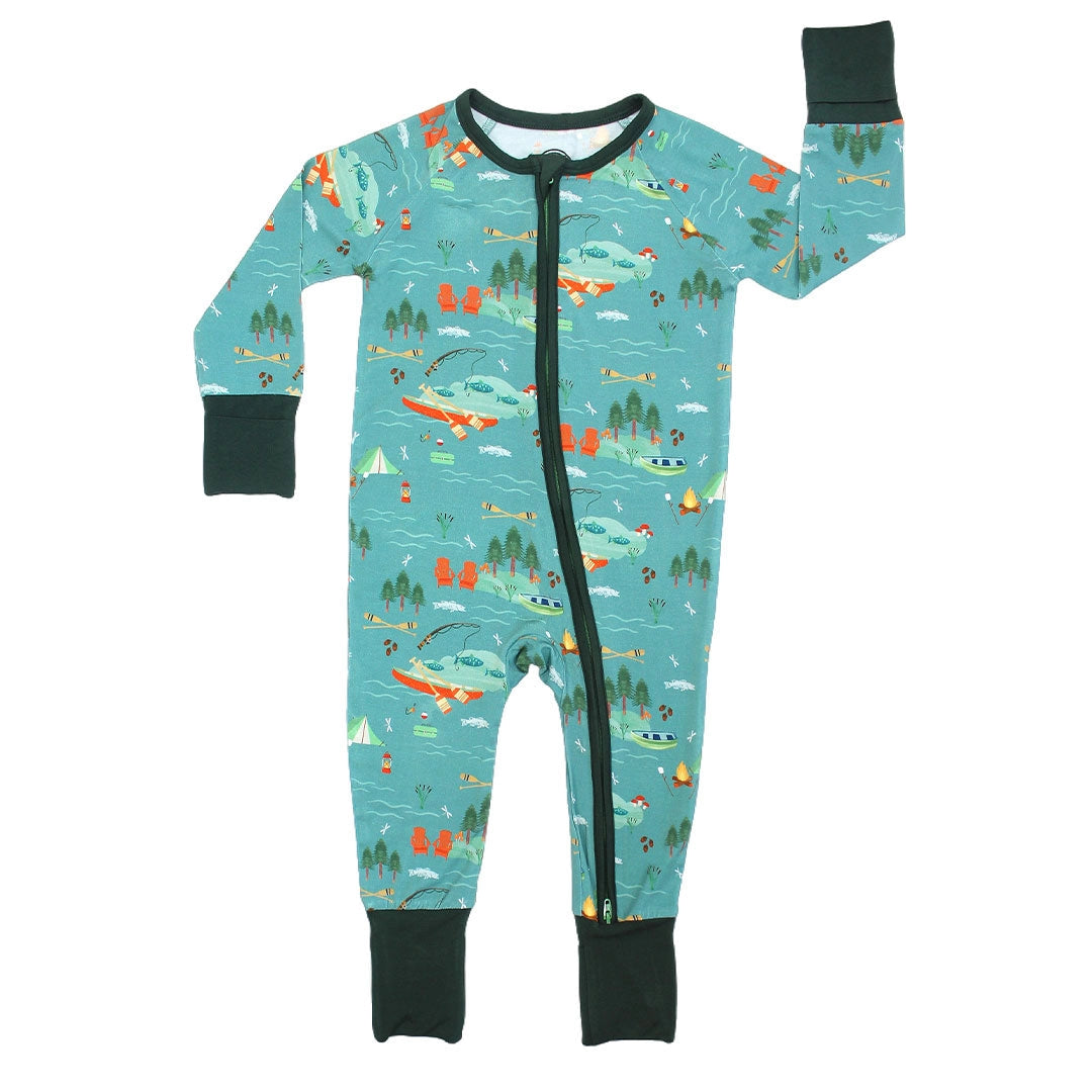 Lake Life Baby Pajamas