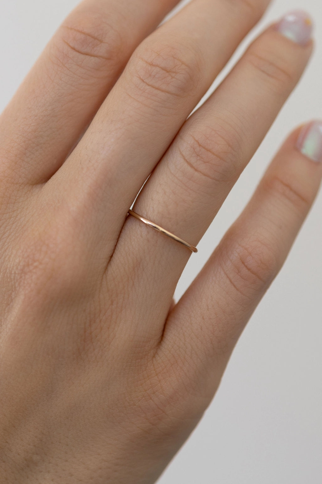 Smooth Stacking Ring - Gold Filled