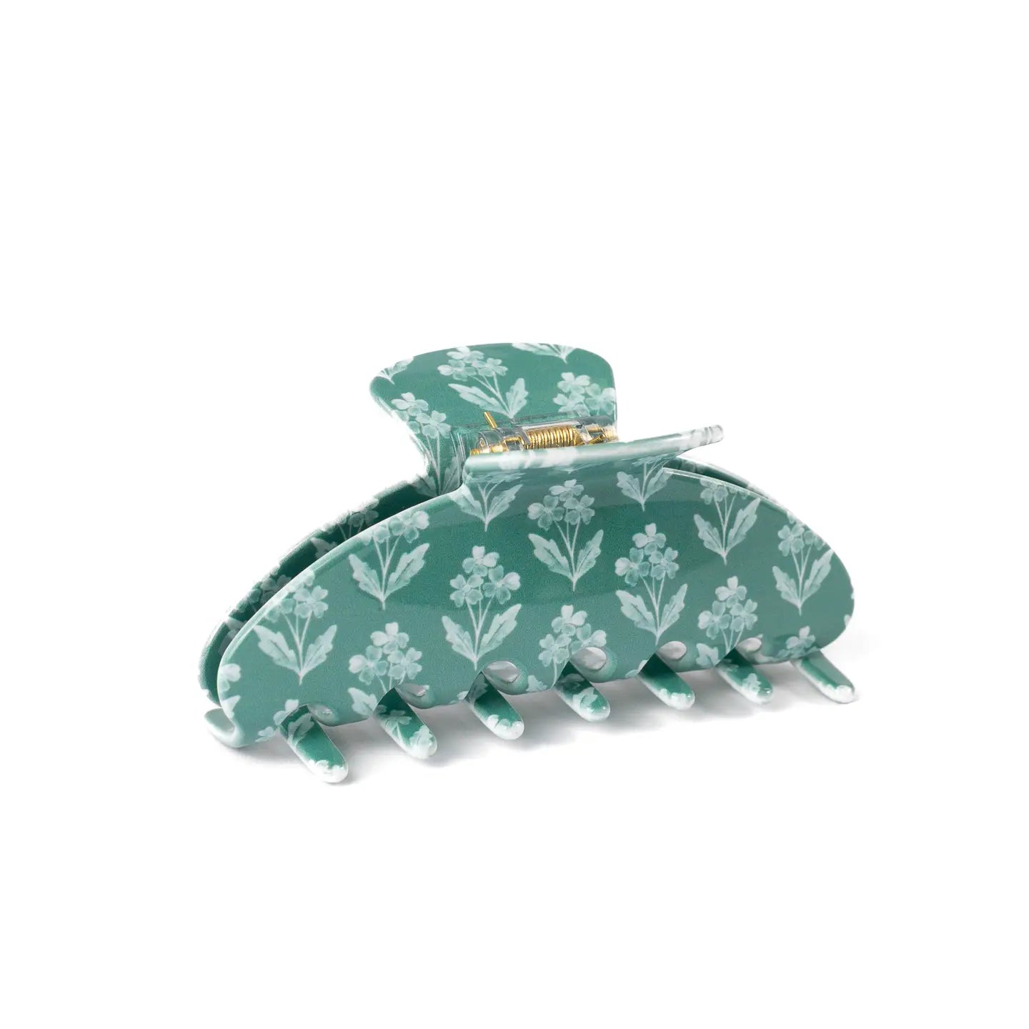 Forget Me Nots Sage Claw Clip