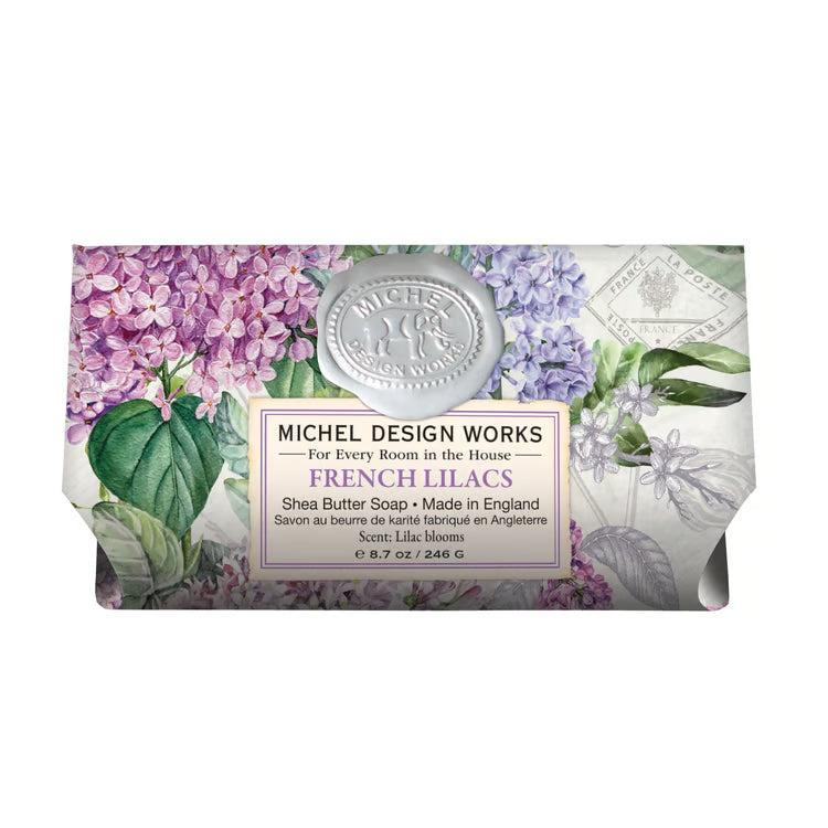 French Lilacs Large Bath Soap Bar