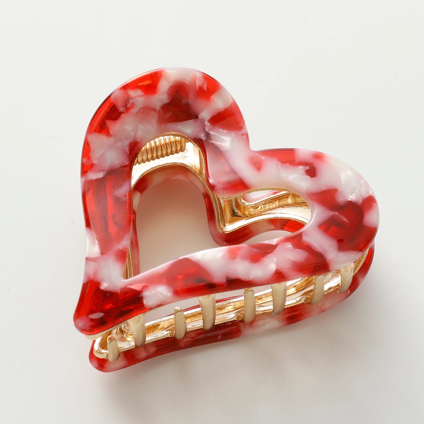 Juliette Valentine | Small Heart Metal Claw Clip