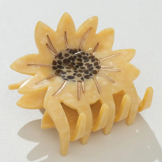 Sunflower Claw Clip