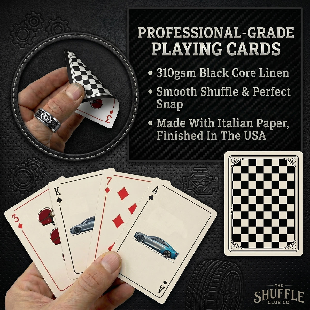Classic Cars Auto Playing Cards