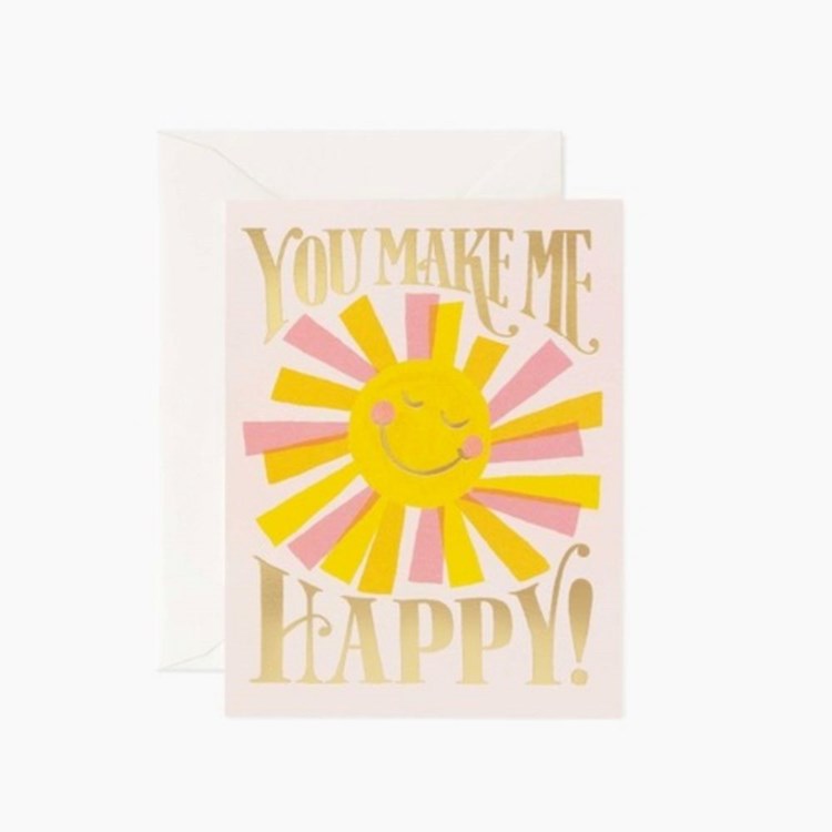 You Make Me Happy Card