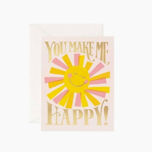You Make Me Happy Card