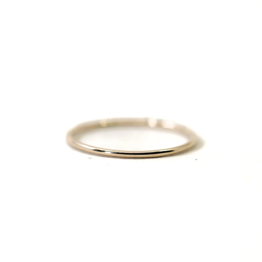 Smooth Stacking Ring - Gold Filled