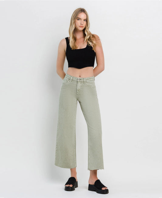 High Rise Wide Leg Jeans