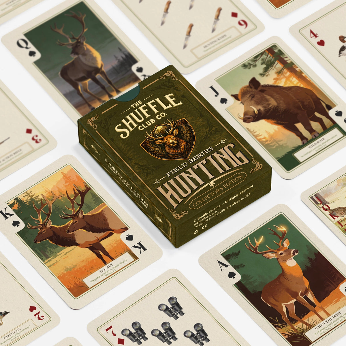 Hunting Playing Cards