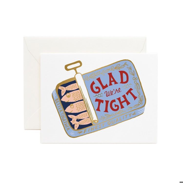 Glad We're Tight Card