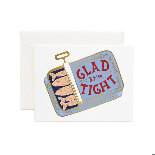 Glad We're Tight Card