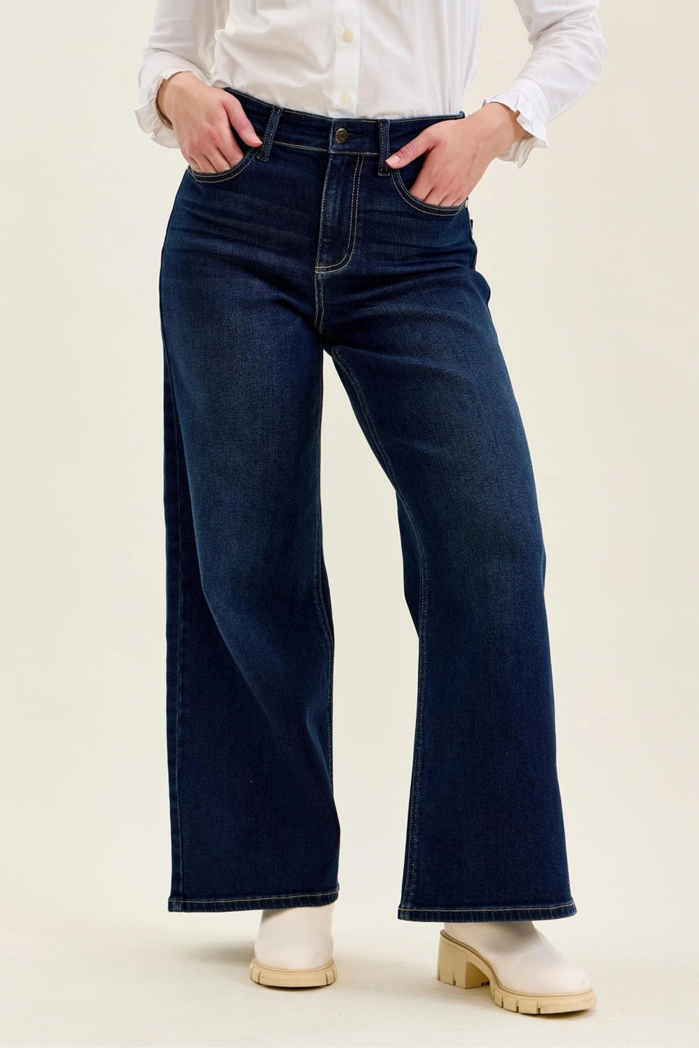High Waist Petite Judy Blue Jeans
