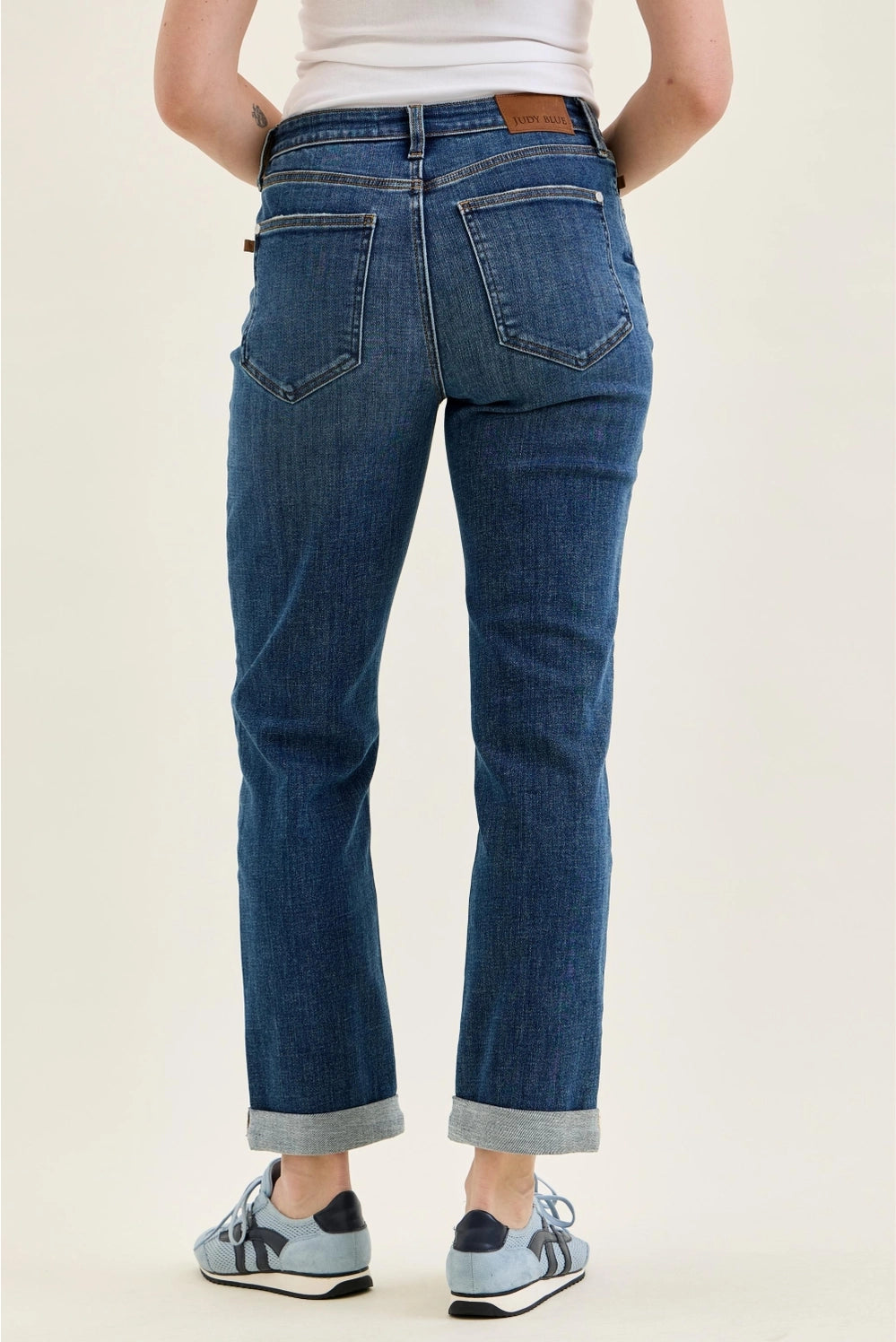 Mid Rise Boyfriend Judy Blue Jeans